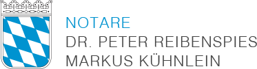 Notare Dr. Peter Reibenspies und Markus Kühnlein